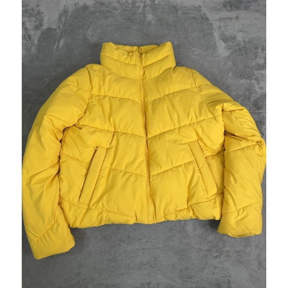 Abercrombie & Fitch Jackets & Blazers - Abercrombie & Fitch Quilted Puffer Jacket Women's Size Medium Yellow